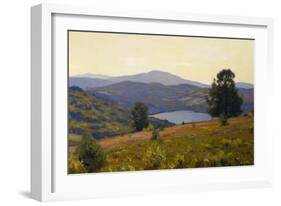 Zaca Lake-William Wendt-Framed Art Print