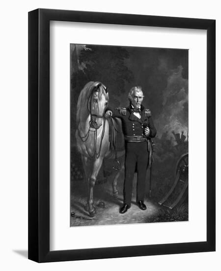 Zachary Taylor, 12th U.S. President-Science Source-Framed Premium Giclee Print