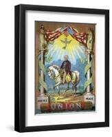 Zachary Taylor Campaign Poster-Science Source-Framed Premium Giclee Print