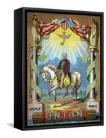 Zachary Taylor Campaign Poster-Science Source-Framed Stretched Canvas