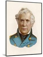 Zachary Taylor Known as "Old Rough-And-Ready" American Soldier 12th Us President-null-Mounted Photographic Print