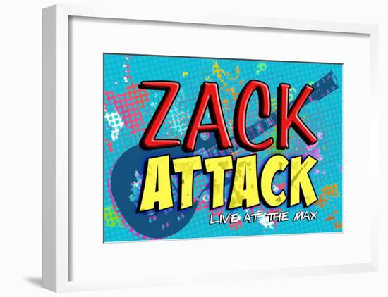 Zack Attack TV-null-Framed Poster