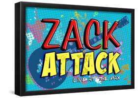 Zack Attack TV-null-Framed Poster