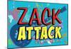 Zack Attack TV-null-Mounted Poster