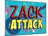 Zack Attack TV-null-Mounted Poster