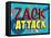 Zack Attack TV-null-Framed Stretched Canvas