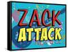 Zack Attack TV-null-Framed Stretched Canvas