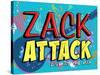 Zack Attack TV-null-Stretched Canvas