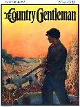 "Hunting with Dogs," Country Gentleman Cover, November 1, 1925-Zack Hogg-Framed Stretched Canvas