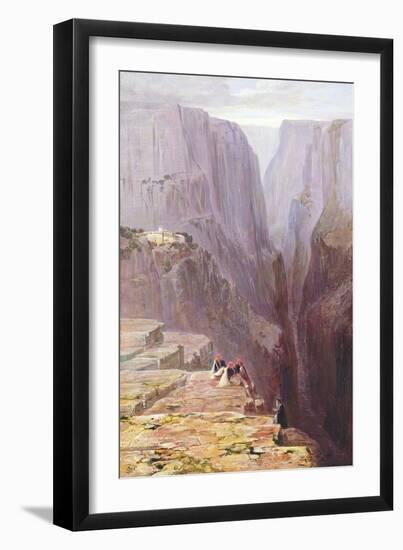 Zagori, Greece, 1860-Edward Lear-Framed Giclee Print