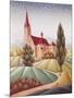 Zagorje Church, 1972-Antun Bahunek-Mounted Giclee Print