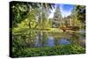 Zagreb Botanical Garden City Oasis-xbrchx-Stretched Canvas