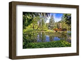 Zagreb Botanical Garden City Oasis-xbrchx-Framed Photographic Print