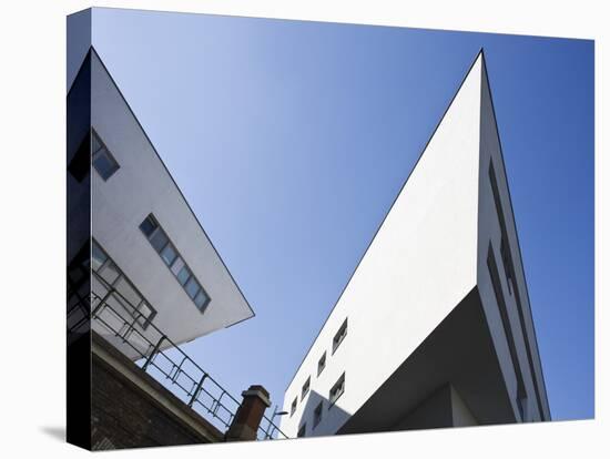 Zaha Hadid Designed Apartments, Spittelau, Vienna, Austria, Europe-Jean Brooks-Stretched Canvas