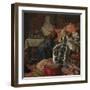 Zahrtmann, Kristian (1843-1917) the Death of Queen Sophie Amalie (Sophie-Amelie De Brunswick-Calenb-Kristian Zahrtmann-Framed Giclee Print