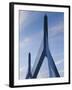 Zakim Bridge, Boston, Massachusetts, USA-Walter Bibikow-Framed Photographic Print