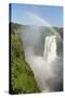 Zambezi River and Victoria Falls, Zimbabwe-Paul Souders-Stretched Canvas