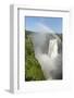 Zambezi River and Victoria Falls, Zimbabwe-Paul Souders-Framed Photographic Print