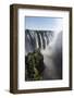 Zambezi River at Victoria Falls, Zimbabwe-Paul Souders-Framed Photographic Print