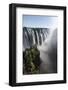 Zambezi River at Victoria Falls, Zimbabwe-Paul Souders-Framed Photographic Print