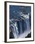 Zambezi River Flowing over Victoria Falls, Mosi-Oa-Tunya National Park, Zambia-Paul Souders-Framed Photographic Print