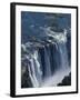 Zambezi River Flowing over Victoria Falls, Mosi-Oa-Tunya National Park, Zambia-Paul Souders-Framed Photographic Print