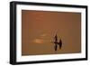 Zambia Fishermen at Sunset on the Luangwa River-null-Framed Photographic Print