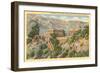 Zane Grey Residence, Catalina, California-null-Framed Art Print