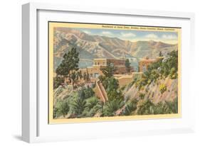 Zane Grey Residence, Catalina, California-null-Framed Art Print