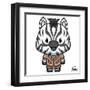 Zane Zebra-Marcus Prime-Framed Art Print