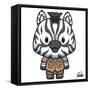 Zane Zebra-Marcus Prime-Framed Stretched Canvas