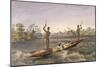 Zanjueelah, the Boatman of the Rapids, from 'The Victoria Falls, Zambesi River', Pub. 1865-Thomas Baines-Mounted Giclee Print
