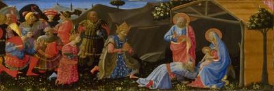 The Adoration of the Magi, C. 1433-1434-Zanobi Strozzi-Mounted Giclee Print