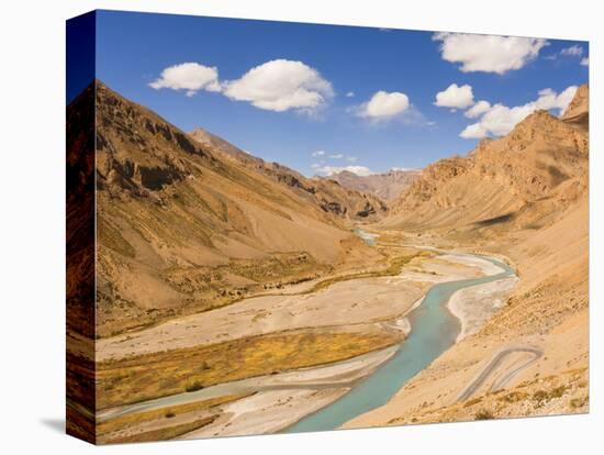 Zanskar River, Ladakh, Indian Himalayas, India-Jochen Schlenker-Stretched Canvas