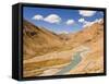 Zanskar River, Ladakh, Indian Himalayas, India-Jochen Schlenker-Framed Stretched Canvas