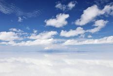 Piles of Salt on the Surface of the Salar De Uyuni Salt Lake, Bolivia-zanskar-Photographic Print