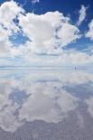 Piles of Salt on the Surface of the Salar De Uyuni Salt Lake, Bolivia-zanskar-Photographic Print