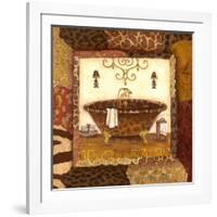 Zanzibar Bath I-Janet Tava-Framed Art Print