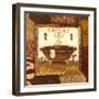 Zanzibar Bath I-Janet Tava-Framed Art Print