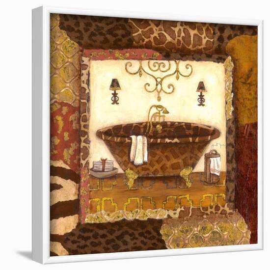 Zanzibar Bath I-Janet Tava-Framed Art Print