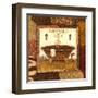 Zanzibar Bath I-Janet Tava-Framed Art Print