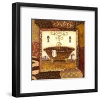 Zanzibar Bath I-Janet Tava-Framed Art Print