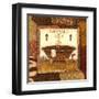 Zanzibar Bath I-Janet Tava-Framed Art Print