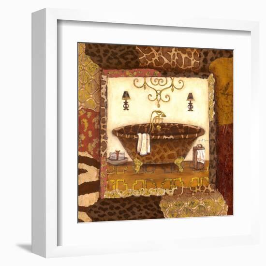 Zanzibar Bath I-Janet Tava-Framed Art Print