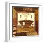 Zanzibar Bath I-Janet Tava-Framed Art Print