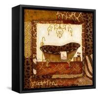 Zanzibar Bath II-Janet Tava-Framed Stretched Canvas