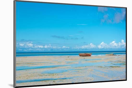 Zanzibar boat-Marco Carmassi-Mounted Photographic Print