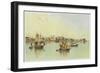 Zanzibar from the Sea-null-Framed Giclee Print