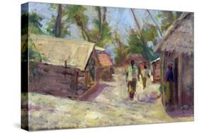 Zanzibar Village, 2001-Karen Armitage-Stretched Canvas