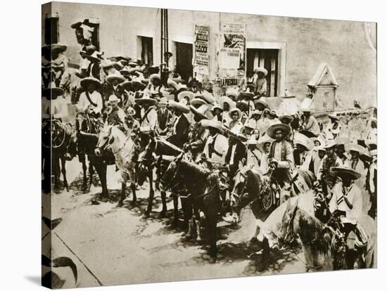 Zapata and His Men, 1910-null-Stretched Canvas